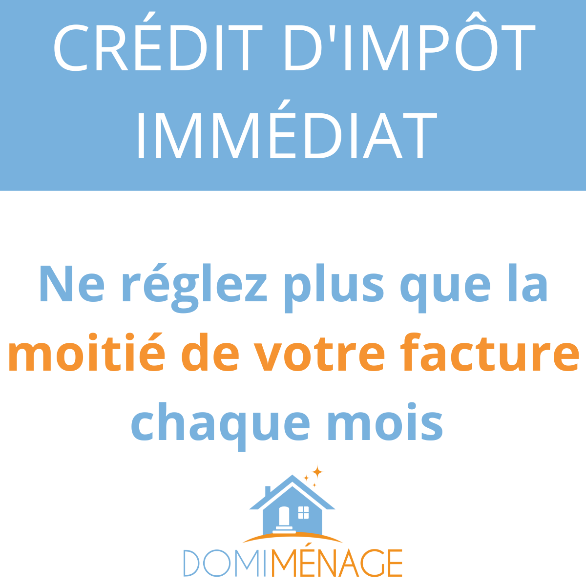 📢 Les avantages du crédit d’impôt immédiat pour faire appel à un service ménage et repassage à domicile